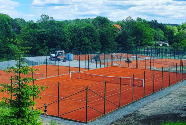 Tennisbanor vid Skeviks Gård